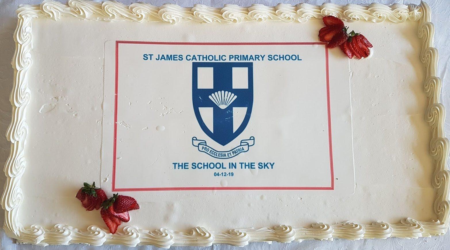 Cake to celebrate our new 'School In the Sky'